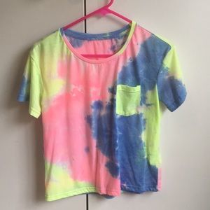 Neon Tie-Dye T-shirt